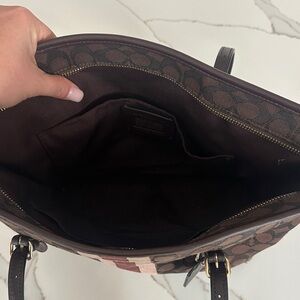 Brown Patterned Women's Bag